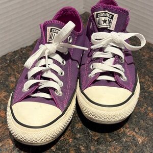 Converse Sneakers in Vibrant Purple